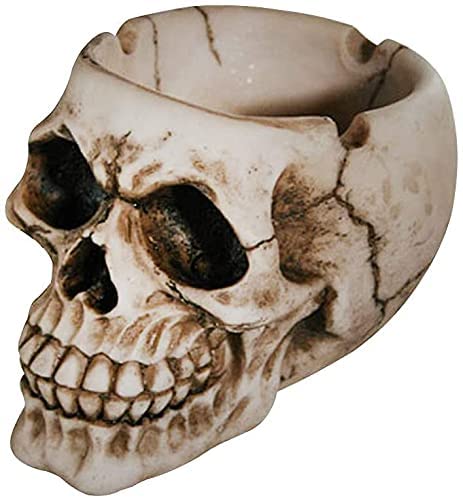 Aschenbecher Totenkopf