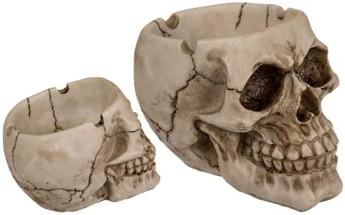 Aschenbecher Totenkopf