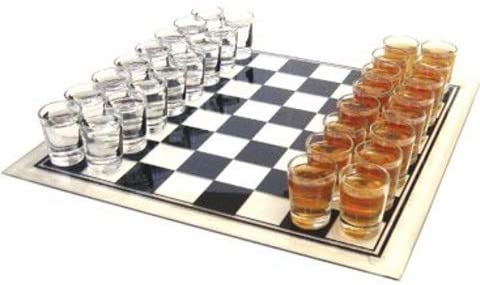 Trinkspiel Schach Glas