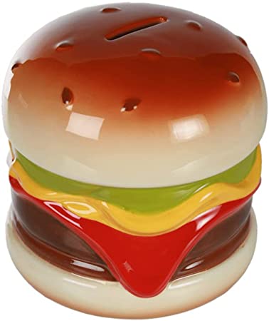 Sparer Spardose Hamburger Burger Sparbüchse