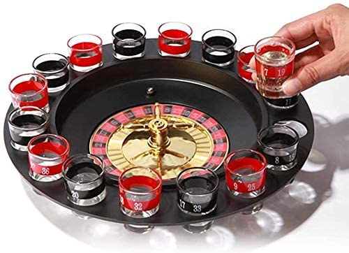 Trinkspiel - Roulette - aus Kunststoff