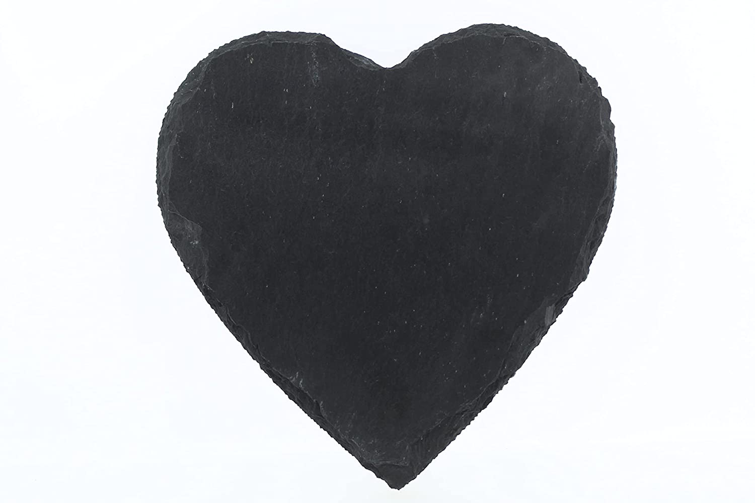 Schieferherz Herz aus Schieferstein Natur belassen Größe 20cmx20cmx0,4cm - zum selber beschriften