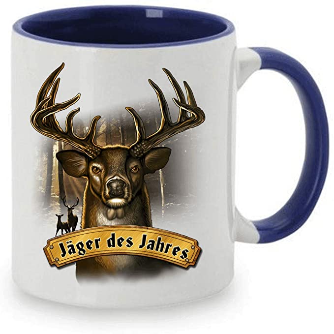 Tasse Kaffeebecher mit Motive für Jäger des Jahres