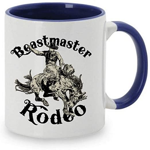 Tasse Motiv für Pferde Liebhaber Western Reiter Rodeo Fan  im GK