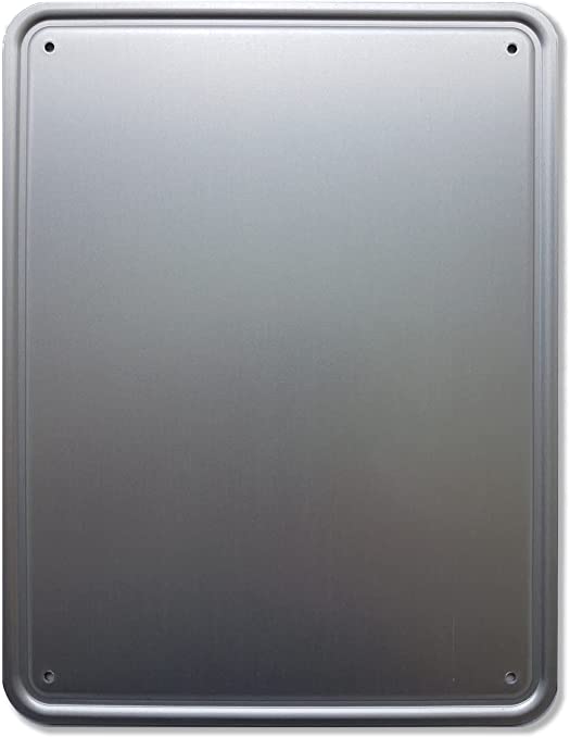 RAHMENLOS® Targa In Metallo Per Artigiano - 17x22 Cm, Design Senza Cornice