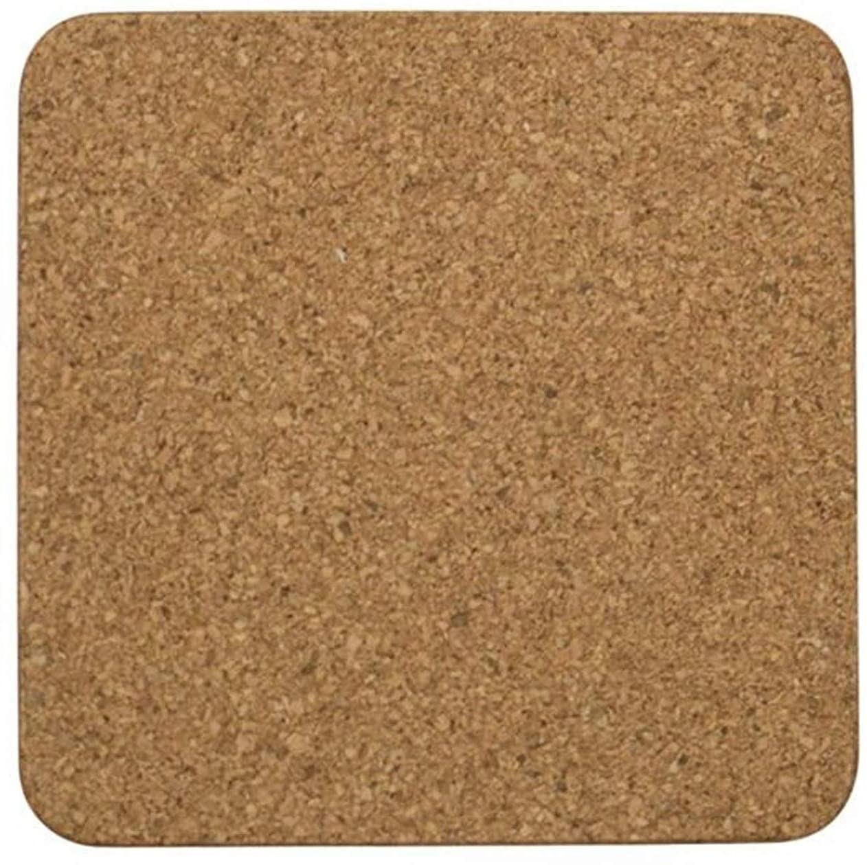 Untersetzer MDF/Kork - Bedruckt statt Gravur - 4er-Set - MDF-Platte 9,5cmx9,5cm - mit Korkrückseite zum Schutz - für den Feuerwehrmann - Firefighter