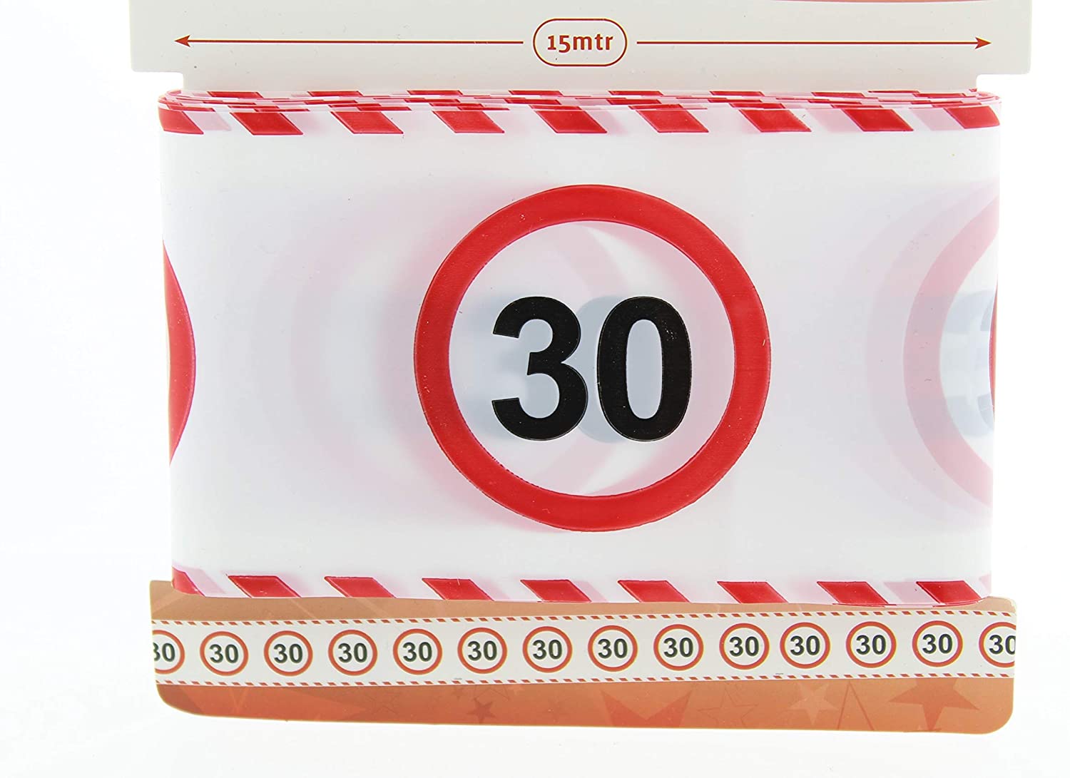 Absperrband Geburtstag Verkehrsschild