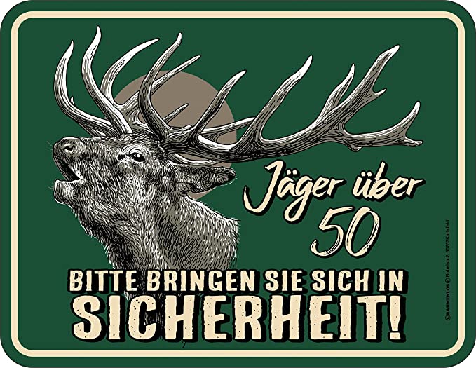 Jagdt Jäger Jägerlatein Geburtstag Geburtstagsidee Dekoration
