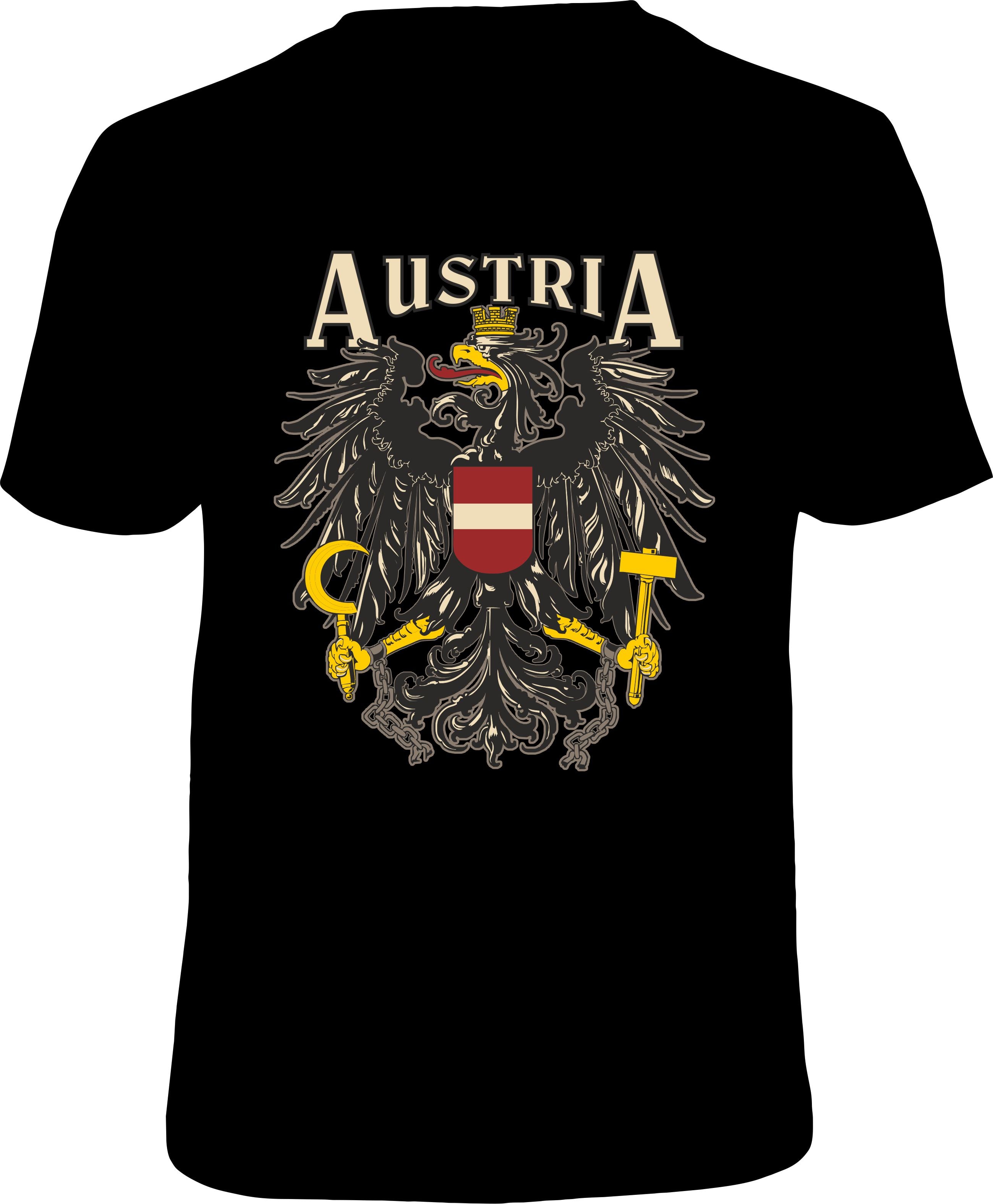 T-Shirt Österreich Staatswappen