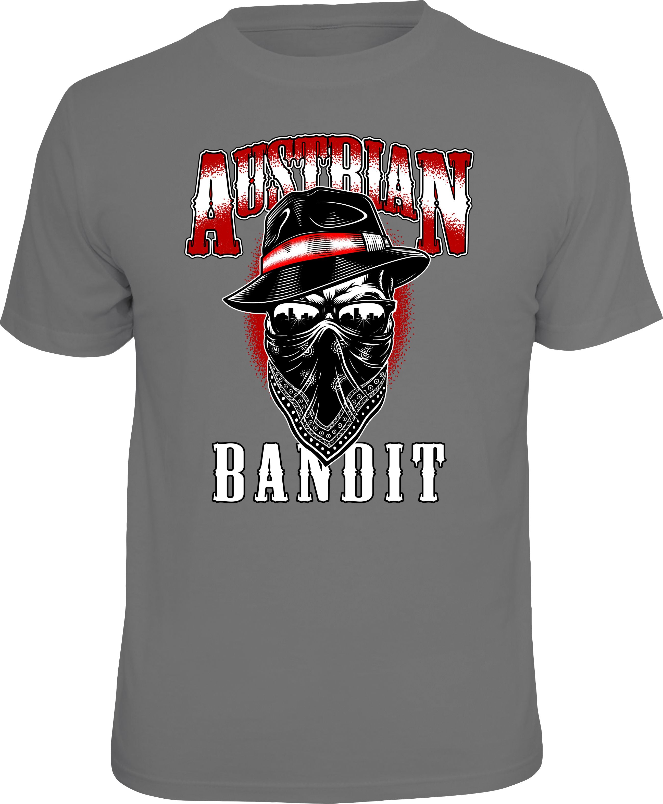 Herren Männer T-Shirt - Österreich - Austrian Bandit