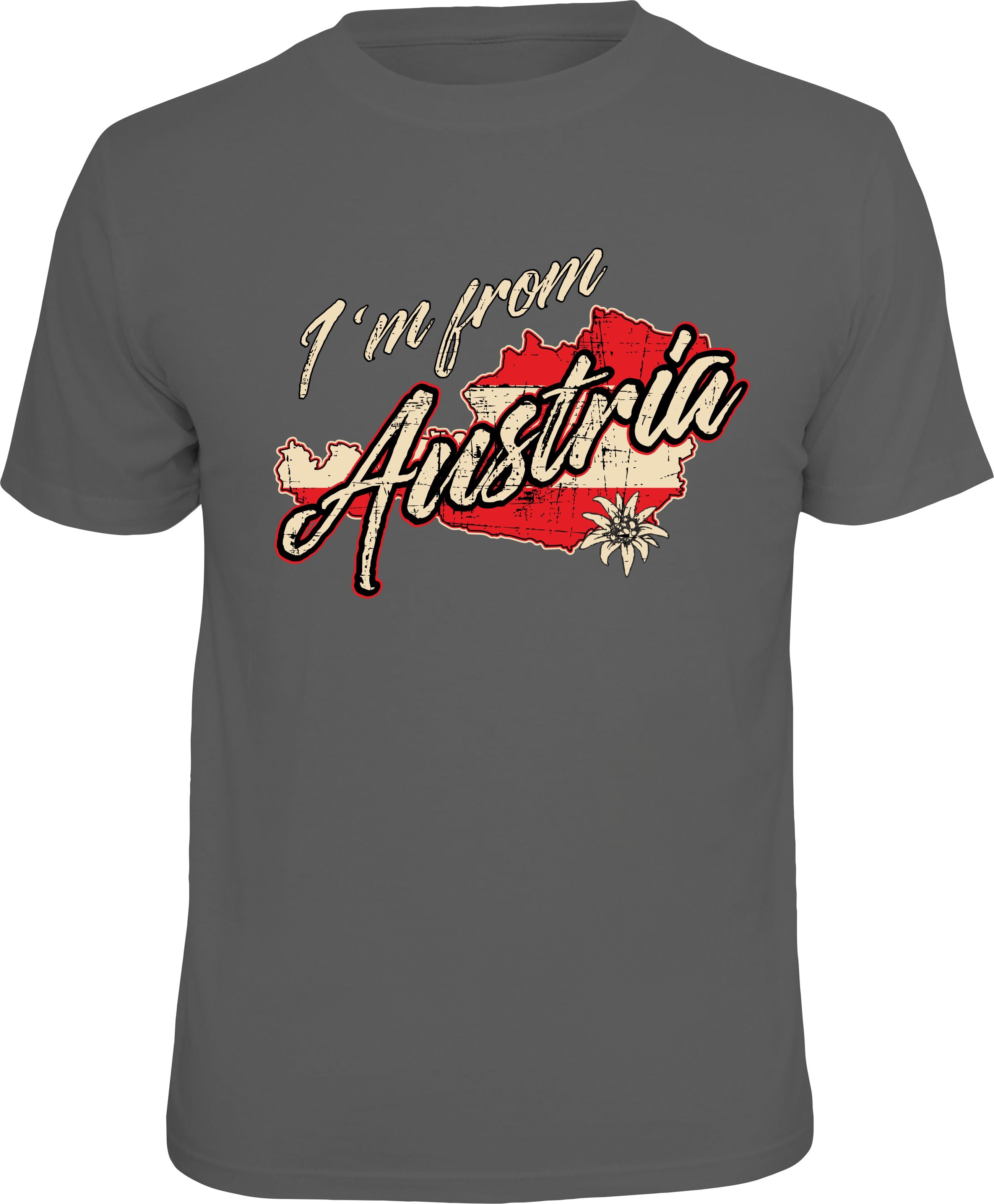 Herren Männer T-Shirt - Österreich - I am from Austria