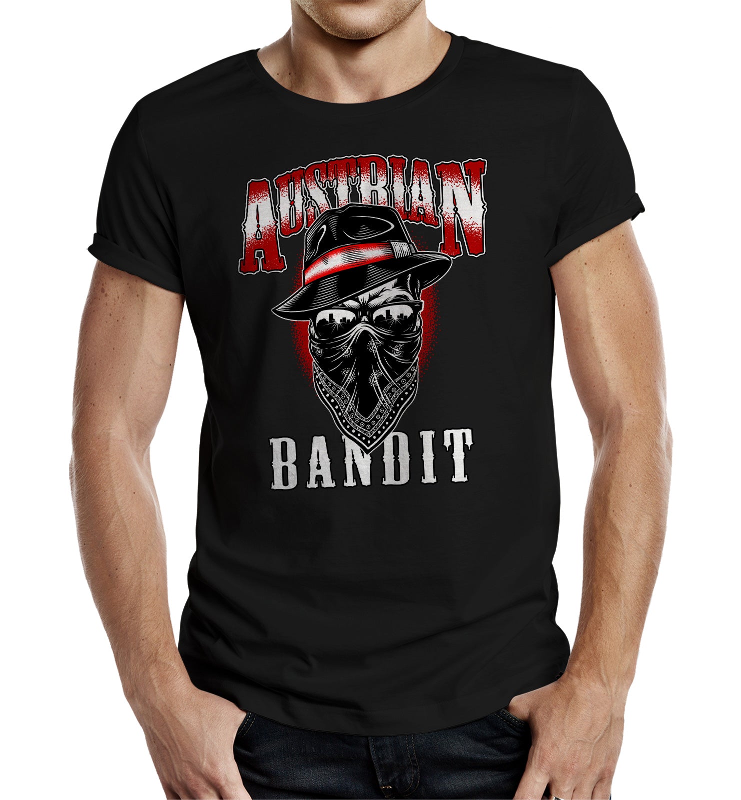 T-Shirt Österreich Austrian Bandit
