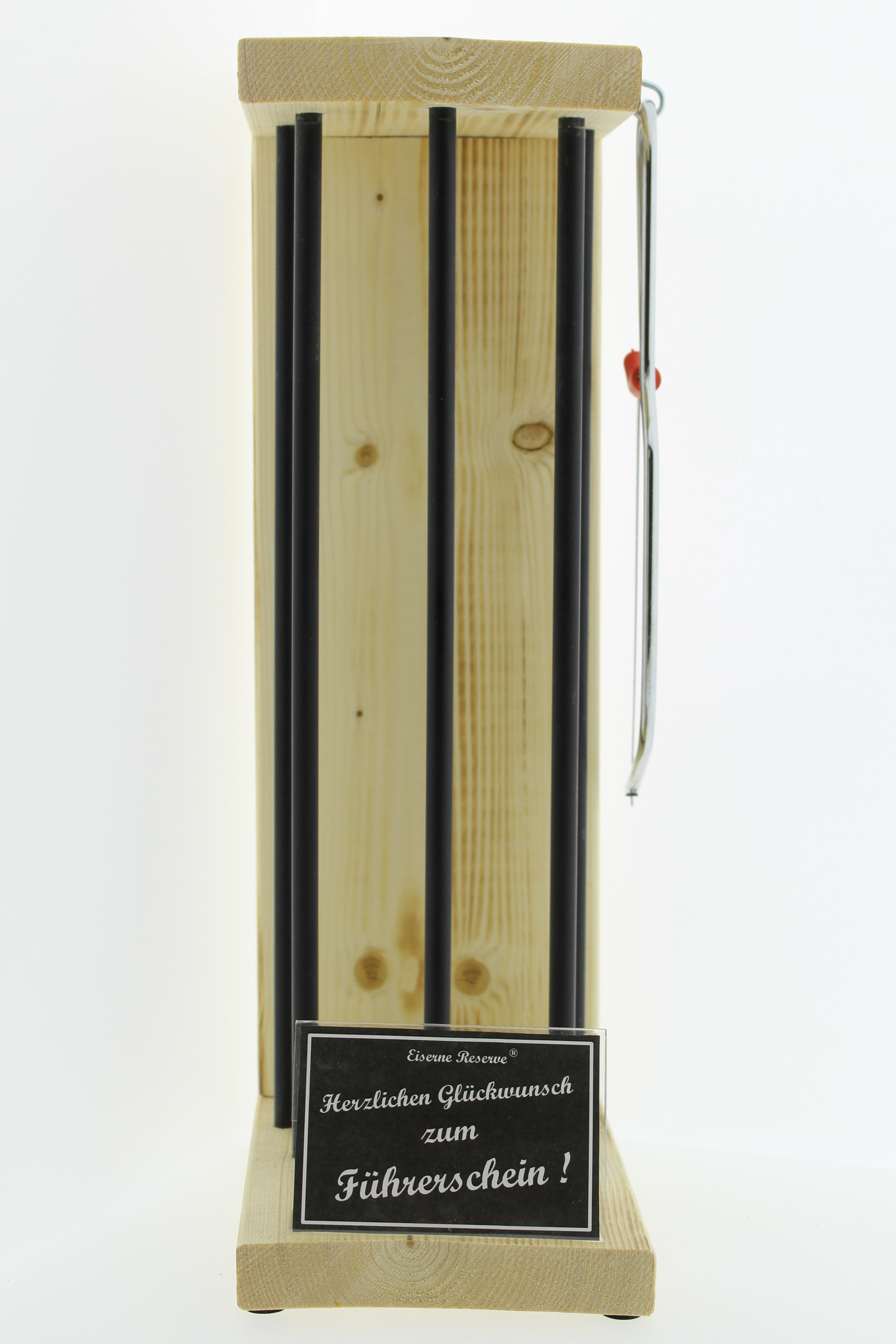 Notgroschen Spardose Eiserne-Reserve Notration Gefängnis Motivname